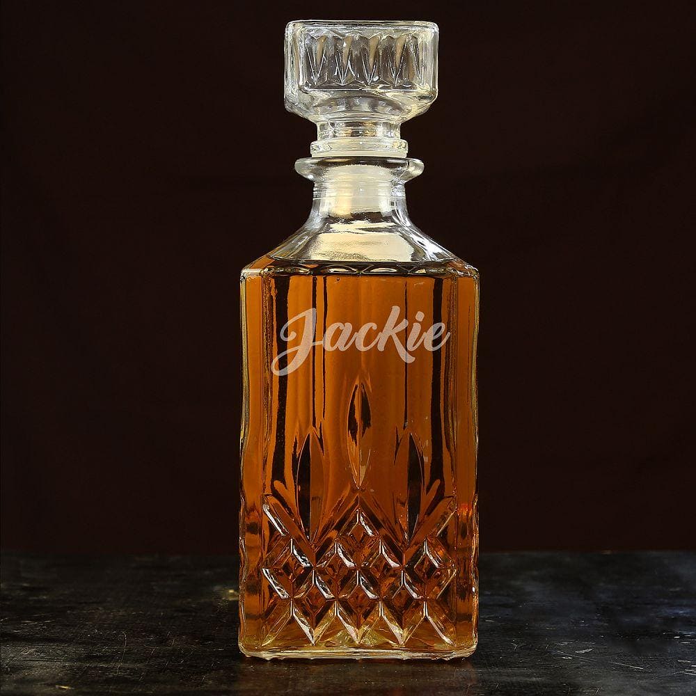 Personalized Groomsman gift Set, customized gift decanter - CustomizationMart