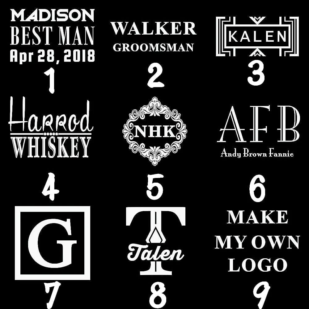 Personalized Whiskey Decanter Set Engravedidea