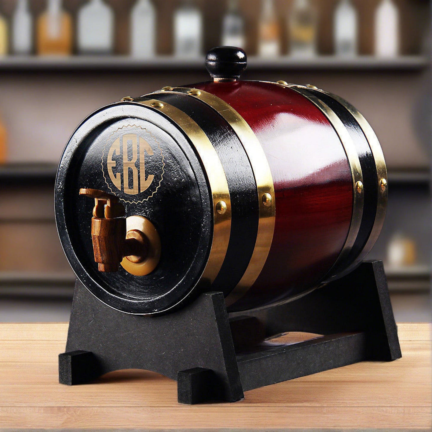 Cool Groomsmen Gift, Personalized Wood Barrel GiftideaStutio