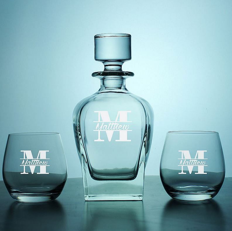 Groomsmen Gifts, Crystal Decanter GiftideaStutio