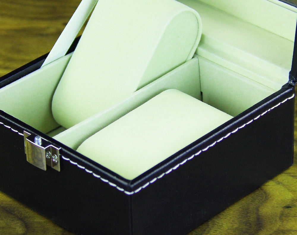 Groomsmen Gifts, Personalized Watch Box-2 Slots GiftideaStutio