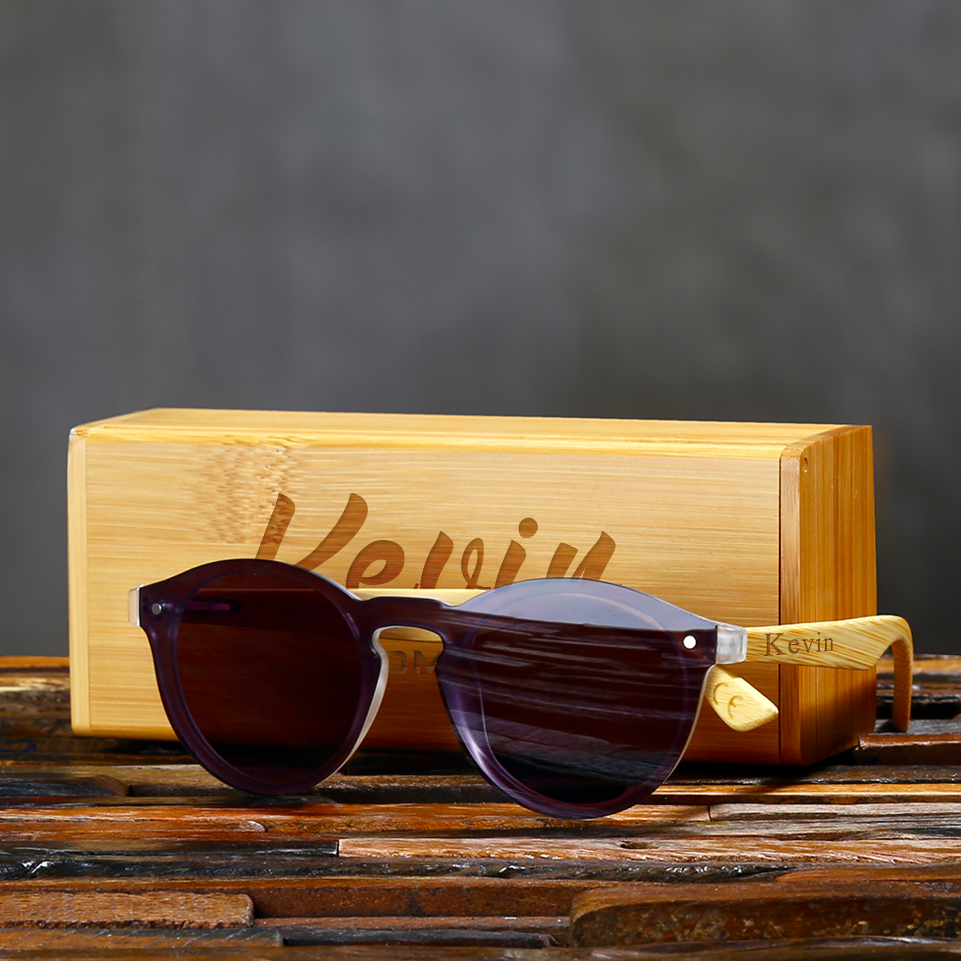 Groomsmen Gifts Personalized Sunglasses - Black UniqueGiftProposal