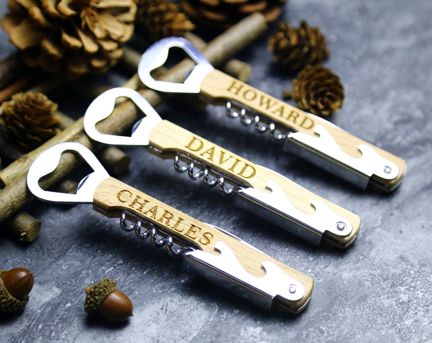 Personalized MultiFunction Bottle Opener, Groomsmen Gifts GiftideaStutio