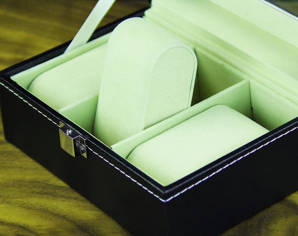 Groomsmen Gifts, Personalized Watch Box-3 Slots GiftideaStutio