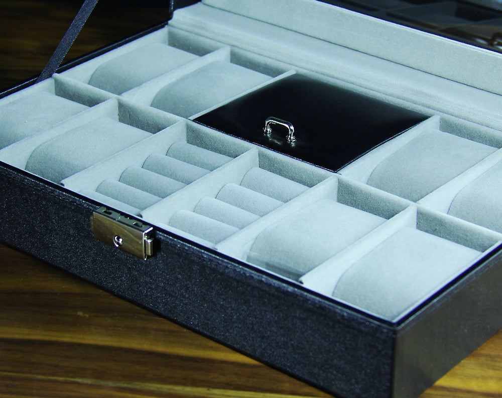 Groomsmen Gifts, Personalized Watch Box-8 watch slots and 9 jewelry slots GiftideaStutio
