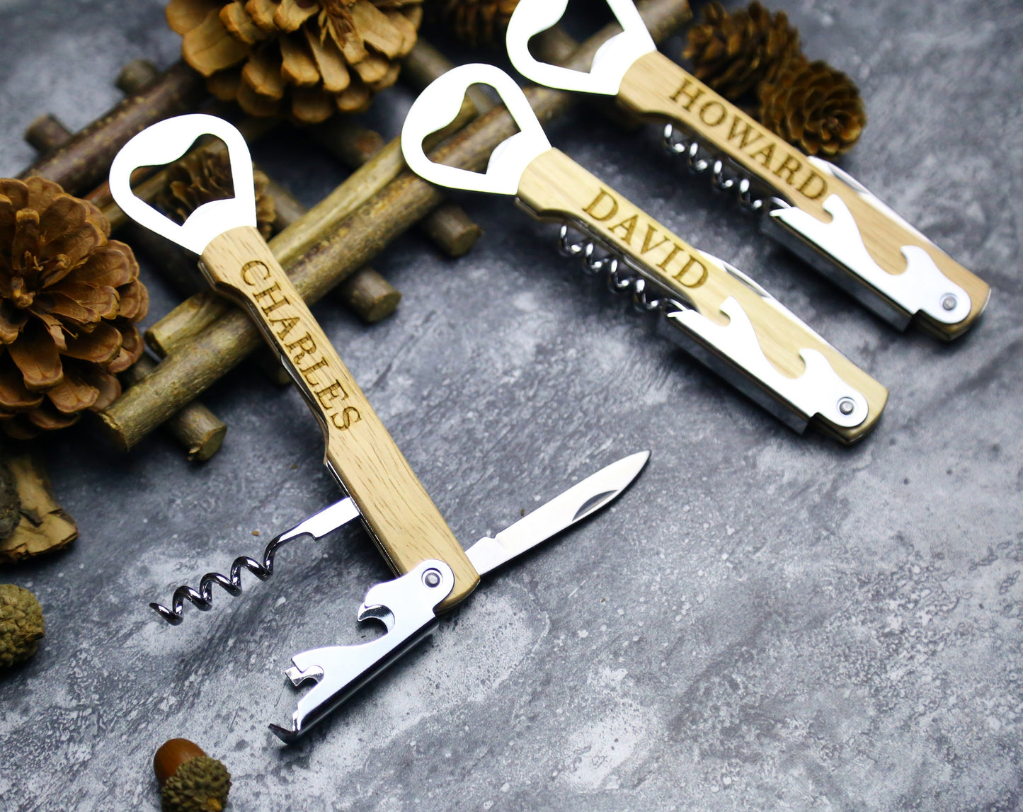 Personalized MultiFunction Bottle Opener, Groomsmen Gifts GiftideaStutio