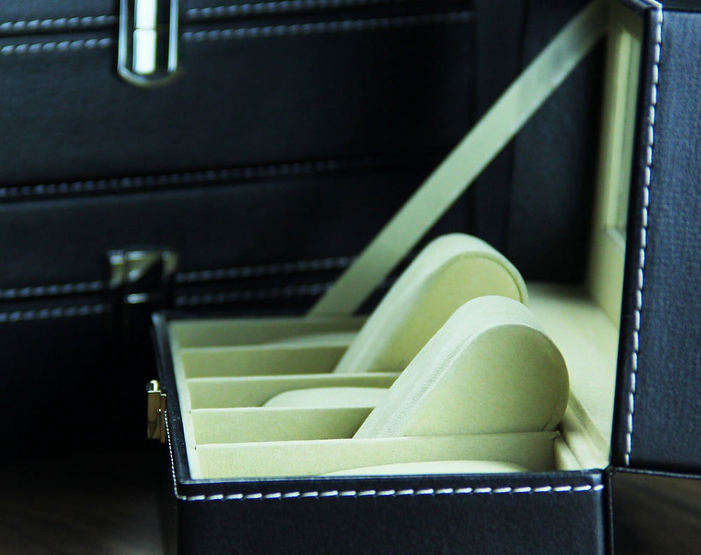 Groomsmen Gifts, Personalized Watch Box-5 Slots GiftideaStutio