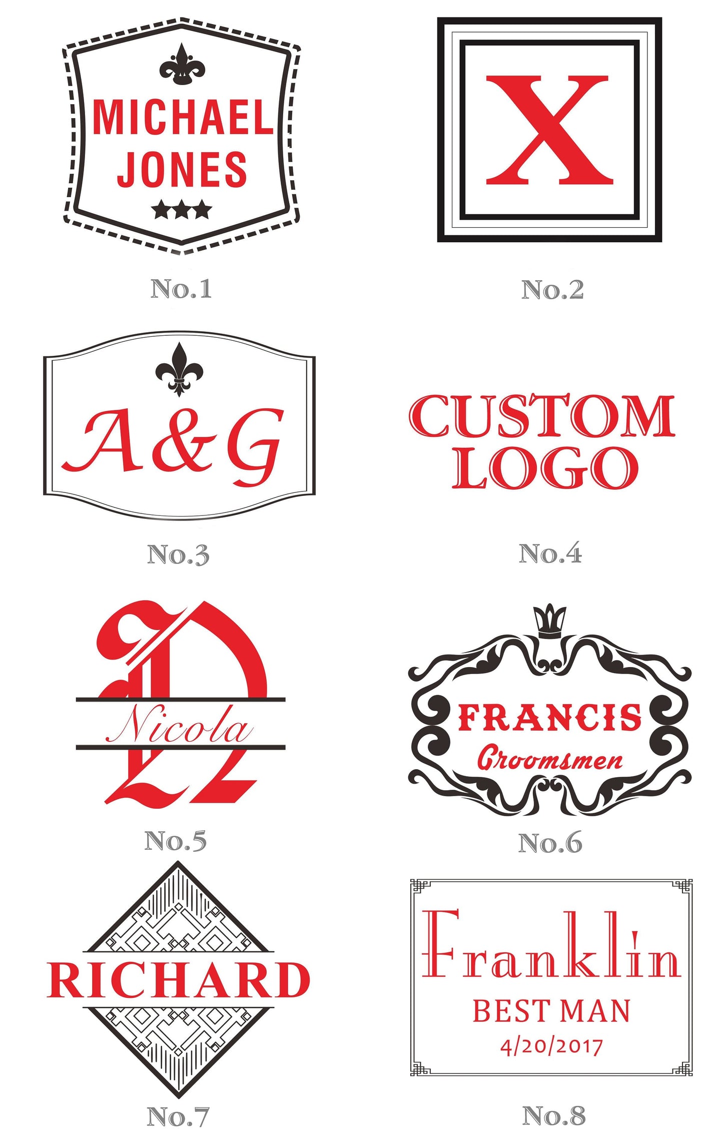 Groomsmen Gifts, Personalized Watch Box- 6 Watch-Slots and 3 Sunglasses-Slots GiftideaStutio