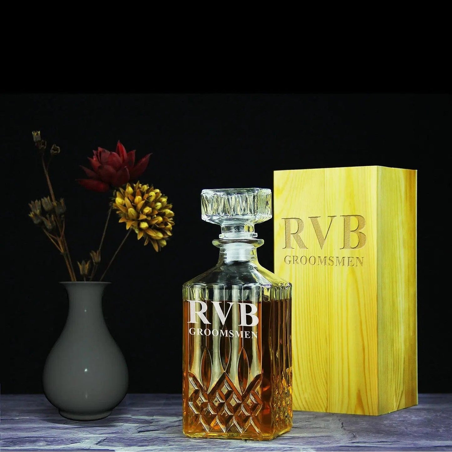 Groomsmen Gifts Ideas, Personalized Decanter SET GiftideaStutio