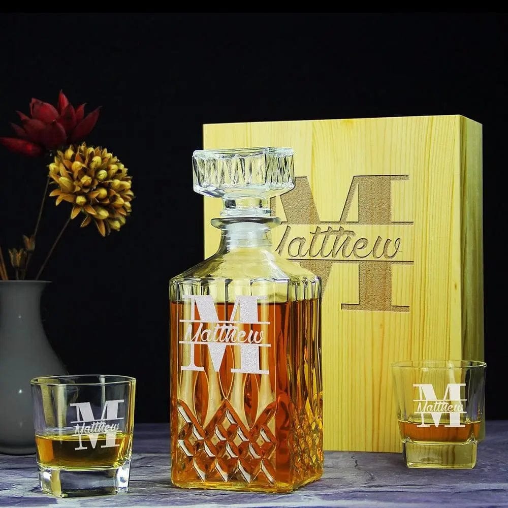 Groomsmen Gifts, Unique Personalzied Decanter Gift GiftideaStutio