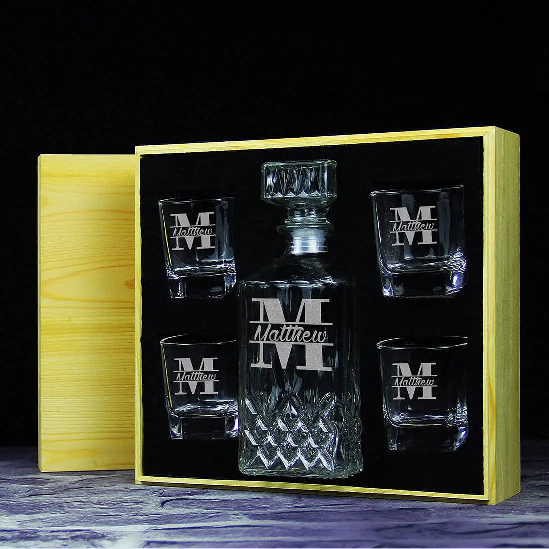 Groomsmen Gifts, Unique Personalzied Decanter Gift GiftideaStutio