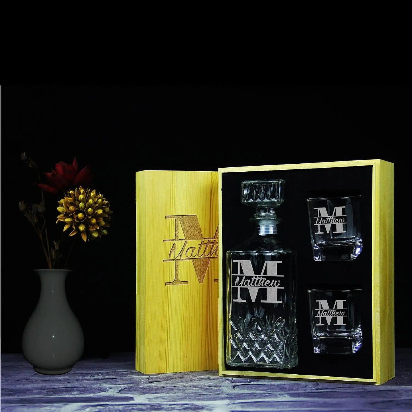 Groomsmen Gifts, Unique Personalzied Decanter Gift GiftideaStutio