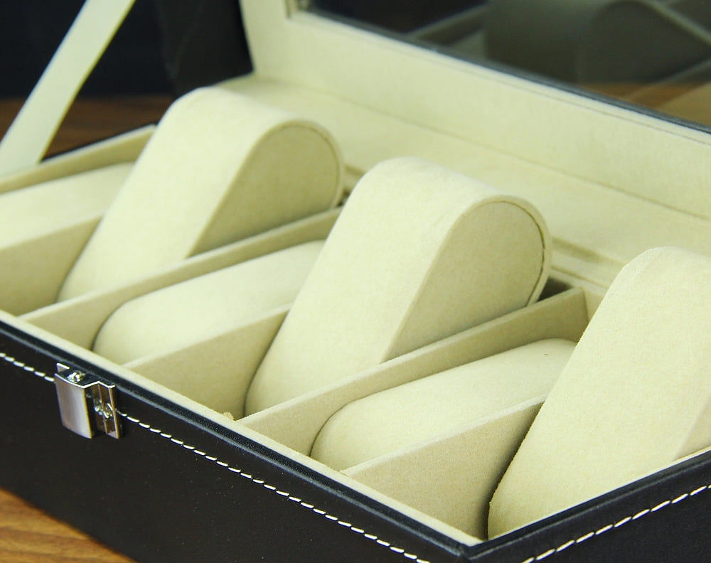 Groomsmen Gifts, Personalized Watch Box-6 Slots GiftideaStutio