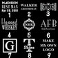 Groomsmen Gifts, Personalized Whiskey Decanter - Personalize Your Own Logo - Engravedideas