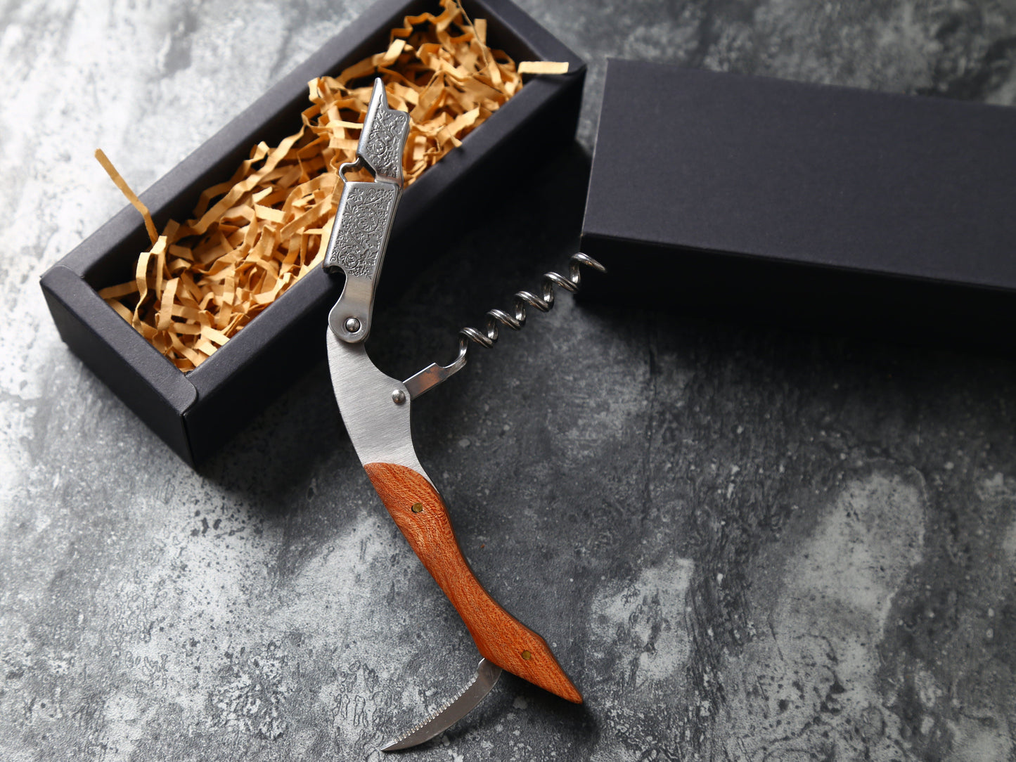 Personalized Wine Opener, Corkscrew, Gift for Men OlegDesignArt