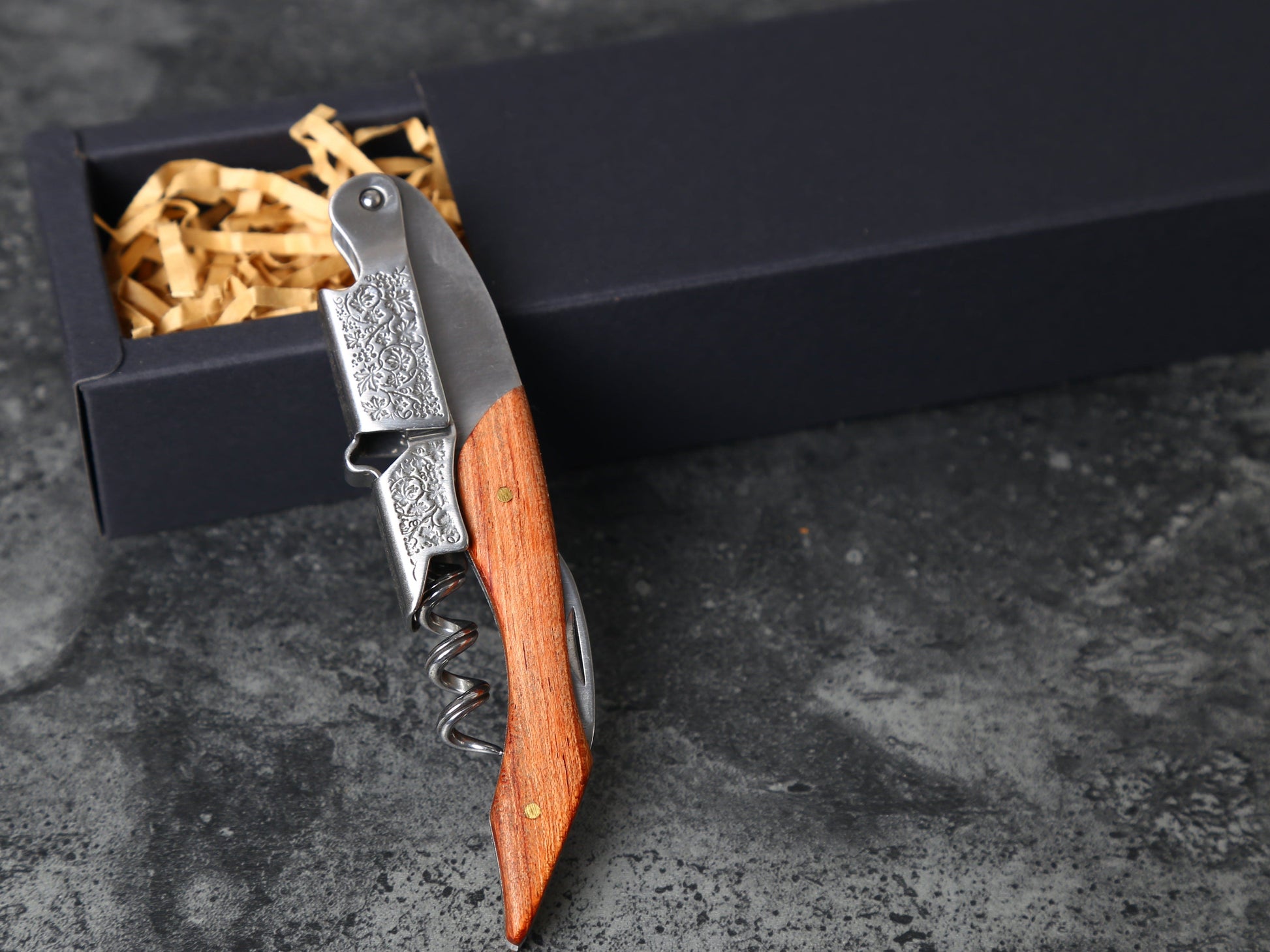 Personalized Wine Opener, Corkscrew, Gift for Men OlegDesignArt