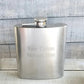 Personalized Steel Flask cornercraftshop