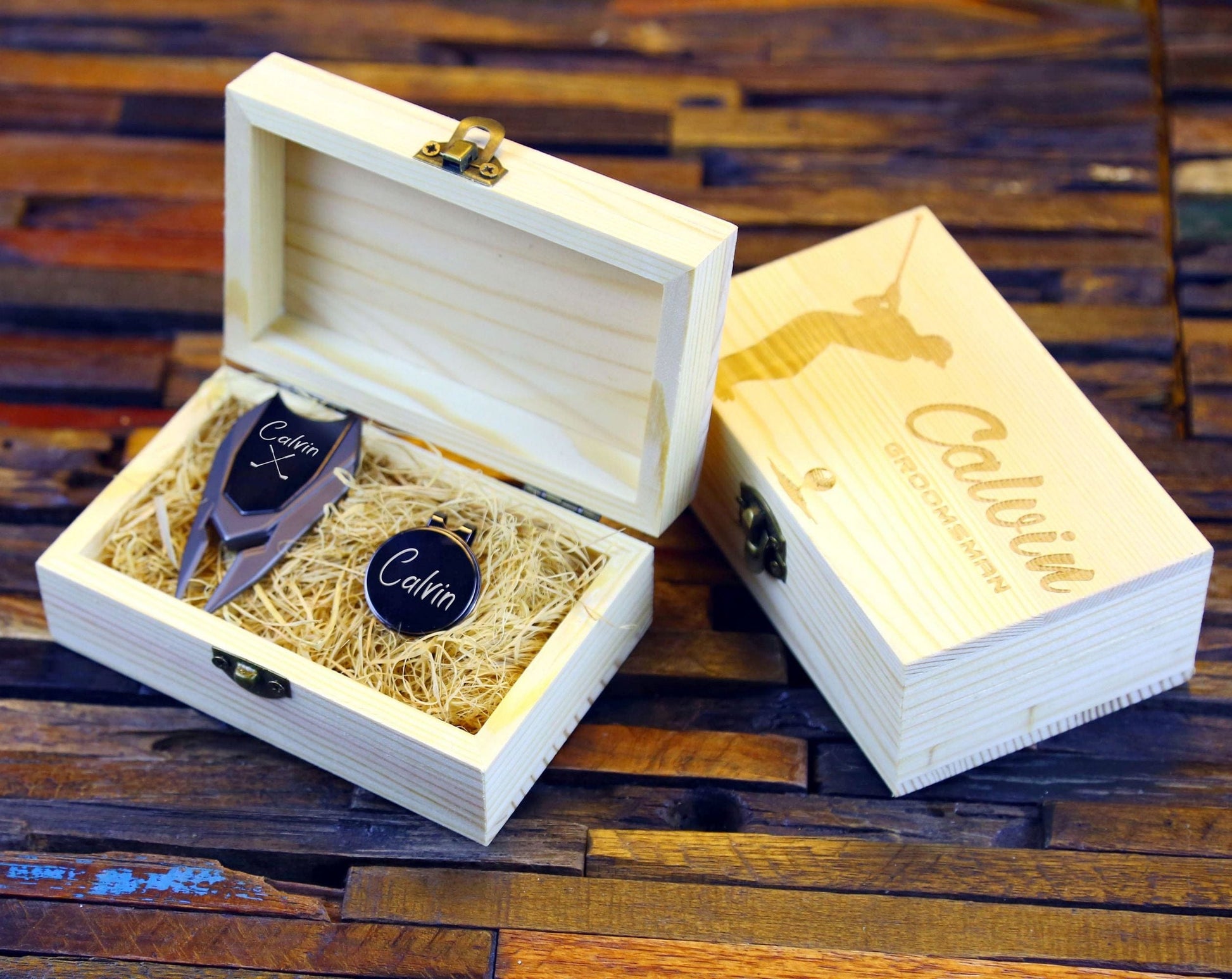 Groomsmen Gifts, Personalized Divot Tool Kit UG