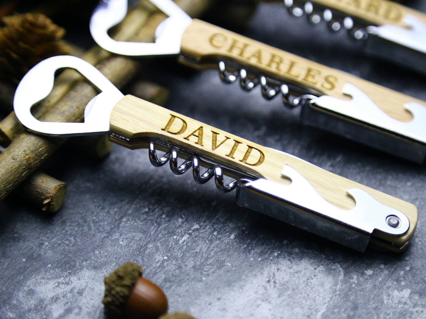 Personalized MultiFunction Bottle Opener, Groomsmen Gifts GiftideaStutio