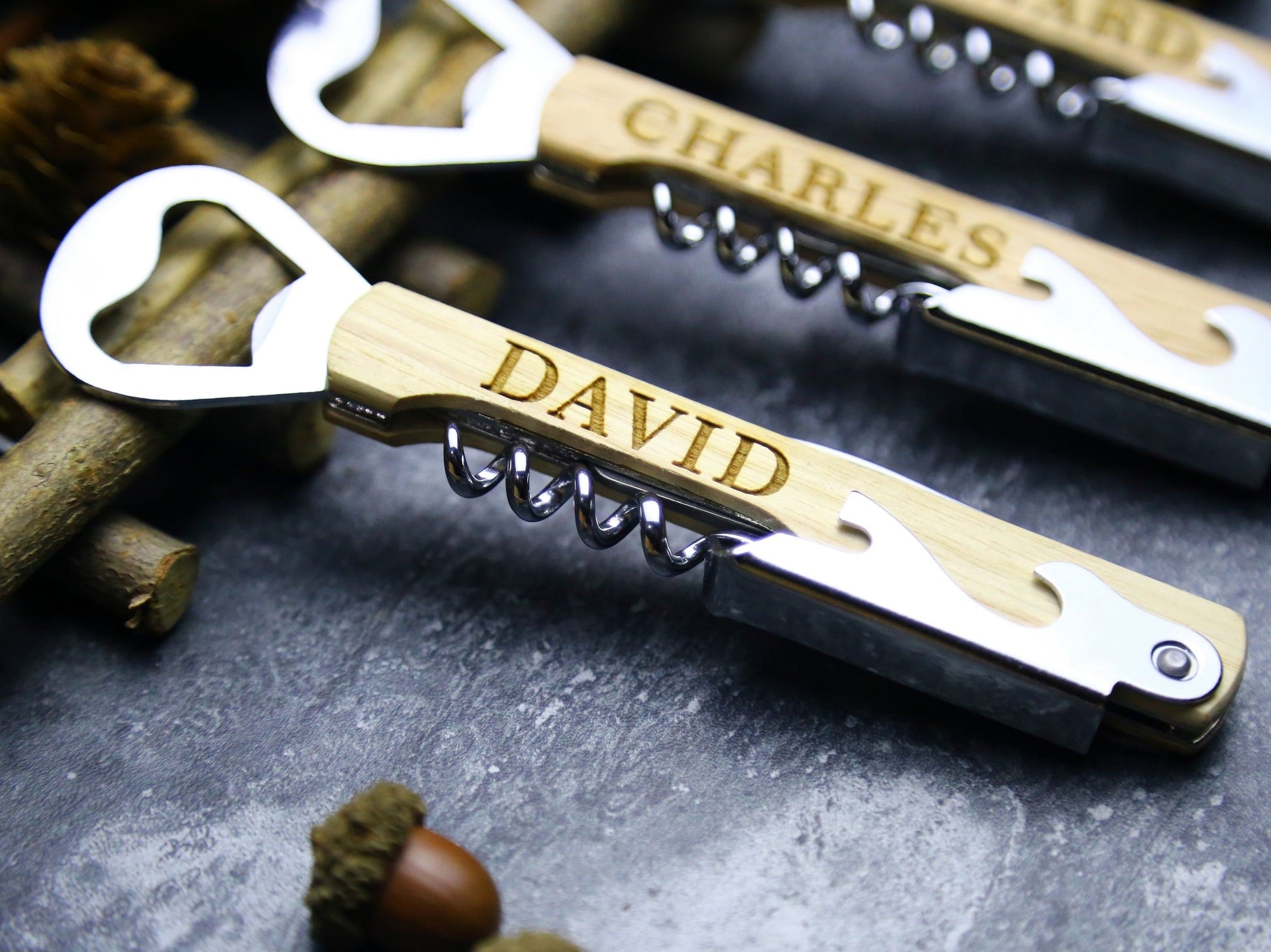 Personalized MultiFunction Bottle Opener, Groomsmen Gifts GiftideaStutio