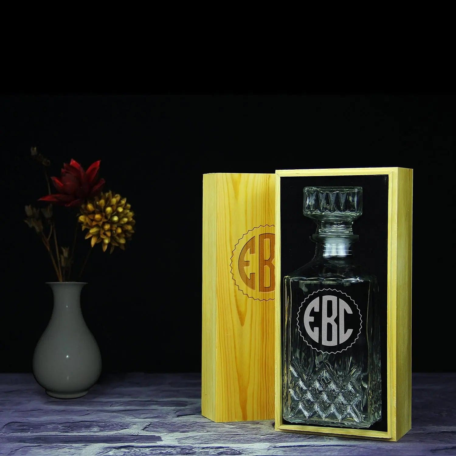 Cool Groomsmen Gifts, Personalized Decanter SET GiftideaStutio