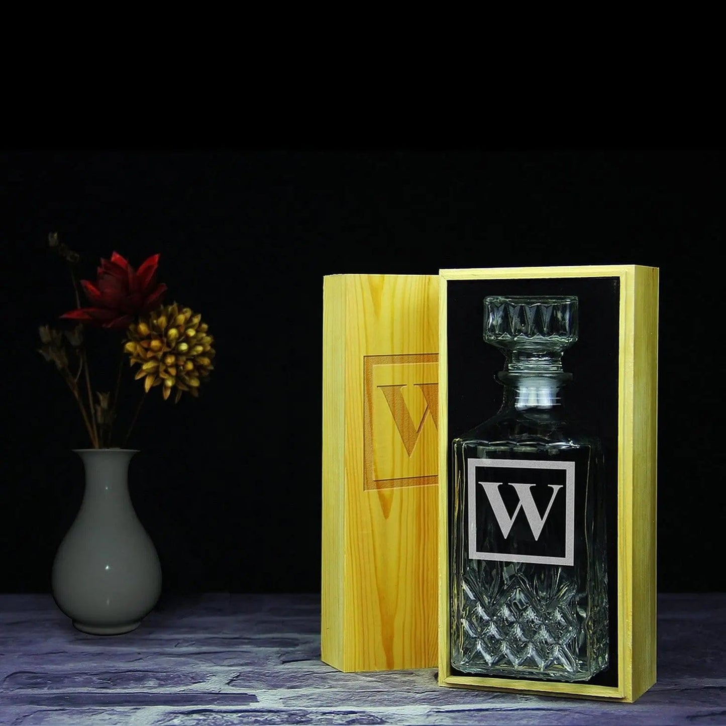 Groomsmen Gifts, Personalized Etched Decanter GiftideaStutio